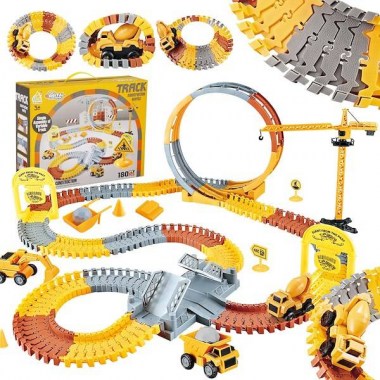 pol_pl_Tor wyscigowy plac budowy zestaw 180 elementow zabawka dla dzieci 33039_1