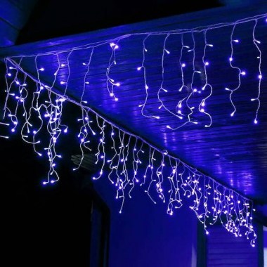 pol_pl_Kurtyna swietlna 200 led girlanda lampki wewnetrzno zewnetrzne sople niebieski 29766_6