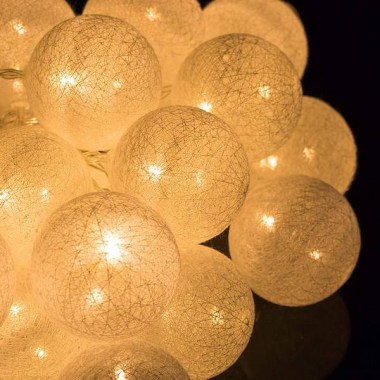 pol_pl_Lampki dekoracyjne cotton balls 30 LED 30 kul biale 28262_5